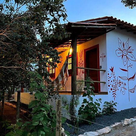 Casas De Aruanda Villa Vale do Capao Exteriör bild