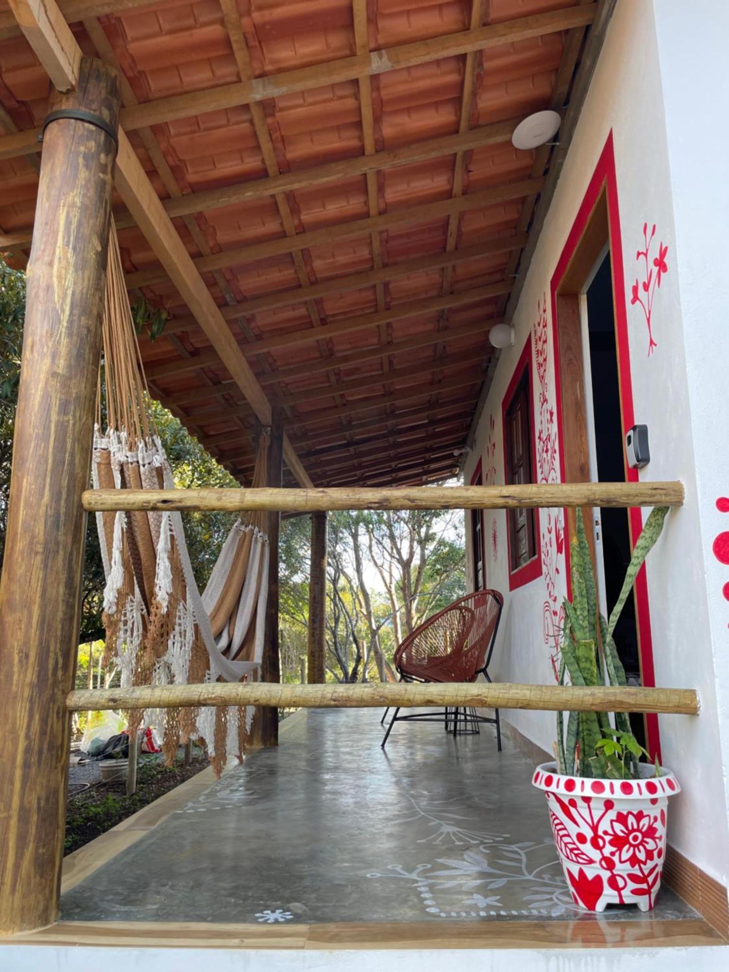 Casas De Aruanda Villa Vale do Capao Exteriör bild